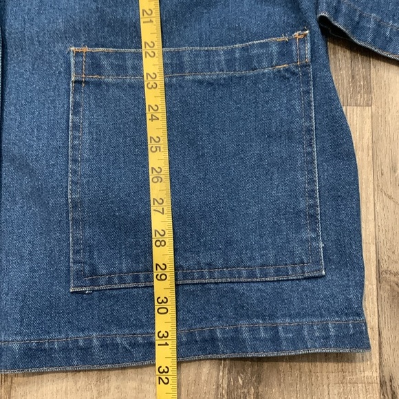 Vintage CMC RARE Sundance Tribal Denim Long Coat - Picture 9 of 14